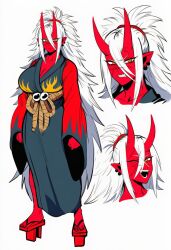 1girls ai_generated kortai novelai oni original_character reference_sheet tagme