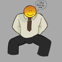 bulge_under_clothes circle_head humanoid minecraft minecraft_horror verity