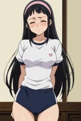 ai_generated athletic_female guila nanatsu_no_taizai school_uniform schoolgirl small_breasts sportswear