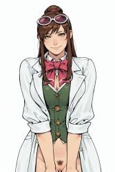 ai_generated female long_hair nude pubic_hair