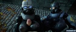 2026 3d animated blender breasts city_17 cock combine_(half-life_series) cum_on_face dasharky3d gun half-life_(series) half-life_2 looking_at_viewer pov public tagme titjob video