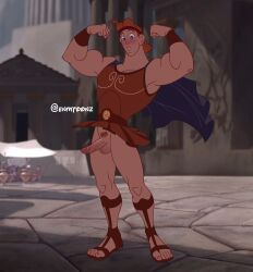 enmtoonz hercules_(1997) hercules_(character) hercules_(disney) male male_only solo_male