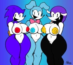 big_breasts big_thighs edit fnf fnf_mods friday_night_funkin friday_night_funkin_(d-side) hedgehog mrdrezq needlemouse_(character) needlemouse_(series) nude sarah_henderson_(needlemouse) sonic.exe_(d-side) sonic.exe_(series) thick_thighs voluptuous