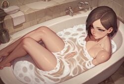 1boy ai_generated bathing bathtub femboy girly tagme yo0001