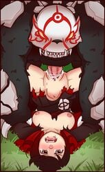 a5wagyu bestiality black_hair breasts bulge cum cum_in_pussy cum_inside female female_penetrated grimm_(rwby) interspecies male male/female male_penetrating male_penetrating_female monster open_mouth rape ruby_rose rwby sex silver_eyes tagme tears torn_clothes ursa_(rwby) vaginal_penetration