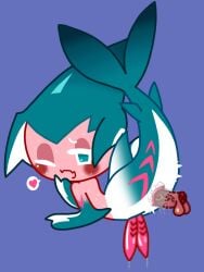 anal cookie_run cookie_run_kingdom lorennsfw shark sorbet_shark_cookie