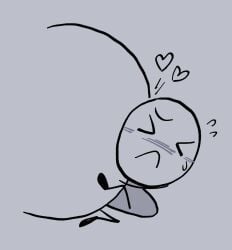 battle_for_dream_island bfdi bfdia blush fanny_(bfdi) female humping inanimate_object male moonl1temans1on object_show object_show_community object_shows osc snowball_(bfdi) the_power_of_two tpot