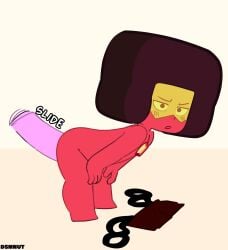 1boy 1girls 2024 afro alien alien_girl alien_humanoid ambiguous_penetration artist_name ass bending_forward bent_forward bent_over big_ass big_penis blush bottom_heavy brown_hair calves cartoon_network chad_steven clothes clothes_on_floor clothes_removed clothing completely_nude doc_(steven_universe) dsmnup duo erection eyewear female female_focus female_penetrated flat_chest from_behind from_behind_position full_body gem_(species) genitals hair hands_on_knees hi_res huge_cock humanoid large_ass large_penis male male/female male_penetrating male_penetrating_female medium_hair naked nude nude_female open_mouth orientation_play overalls partial_male penetration penis pink_penis pink_steven red_body red_skin ruby_(steven_universe) sex sex_from_behind side_view simple_background standing steven_quartz_universe steven_universe straight thick_thighs thighs tinted_eyewear unseen_male_face visor wide_hips