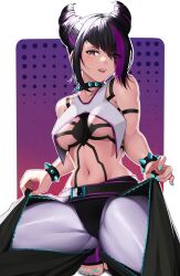 1girls 2023 capcom femme_fatale juri_han luxpineapple street_fighter