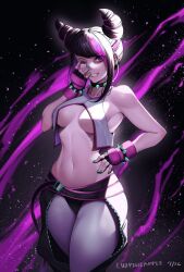 1girls 2023 capcom femme_fatale juri_han luxpineapple street_fighter