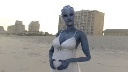 liara t'soni from mass effect by doom-the-snake