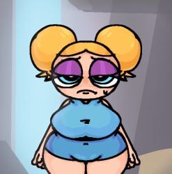 bineseeeeeek_(artist) bubbles_(powerpuff_girls) powerpuff_girls tagme thick_thighs