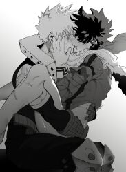 2boys anal bakugou_katsuki clothed_sex gay gay_sex goodbye_glory hugging izuku_midoriya katsuki_bakugou kissing male male/male male_only male_penetrated male_penetrating male_penetrating_male my_hero_academia on_lap sex spiky_hair yaoi