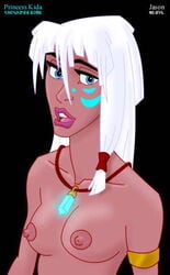 atlantis:_the_lost_empire dark-skinned_female dark_skin disney female female_only human jason kida nipples solo tagme