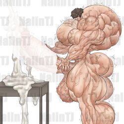 abs balls biceps censored censored_penis cum cum_drip cum_dripping cum_dripping_from_penis cumming excessive_cum hyper hyper_balls hyper_genitalia hyper_muscles hyper_penis hyper_testicles male male_focus male_only masturbation muscles muscular muscular_arms muscular_ass muscular_back muscular_legs muscular_male muscular_thighs nalintj nipples pecs penis stroking stroking_cock stroking_penis testicles veins veiny_penis