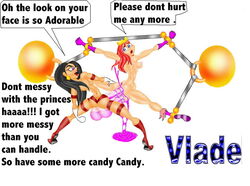 bondage dave_the_barbarian disney disney_channel nipples princess_candy princess_irmaplotz rape strap-on vlade what