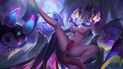 8k armpits athletic athletic_female big_breasts big_tentacles breasts clitoris curvy curvy_figure fit fit_female hi_res league_of_legends morgana nipples nude pussy richtofen six_pack splash_art star_nemesis_morgana tentacle thick_thighs vagina vaginal_penetration vaginal_sex wallpaper white_hair x-ray