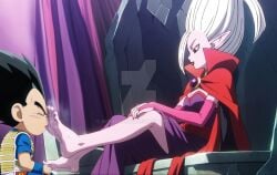 1boy 1boy1girl 1girls ai_generated arinsu arm_sleeves arphaxadcy black_eyes black_lipstick breasts cape collar cute cute_feet cute_female cute_female_feet cute_female_foot cute_foot cute_soles cute_toes delicious_feet delicious_female_feet delicious_female_foot delicious_foot delicious_soles delicious_toes dr._arinsu dragon_ball dragon_ball_daima dragon_ball_super dragon_ball_z feet feet_fetish female female_feet female_foot female_soles female_toes fuchsia_arm_sleeves fuchsia_nail_polish glind licking licking_feet licking_foot lipstick makeup male nail_polish no_boots no_bra purple_body purple_clothes purple_clothing purple_feet purple_skin purple_skinned_female purple_toenail_polish red_cape saiyan smelly smelly_feet smelly_foot smelly_soles smelly_toes smiling sweat sweaty sweaty_feet sweaty_foot sweaty_soles sweaty_toes tits toenail_polish toes vegeta white_hair white_hair_female