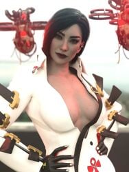 1girls 3d adriana_imai big_ass big_breasts breasts bust busty curvy dbd dead_by_daylight female hips hourglass_figure light-skinned_female light_skin slim_waist the_skull_merchant thick thick_hips thick_legs thick_thighs thighs top_heavy voluptuous waist wide_hips word2