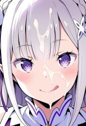 emilia (re:zero) from re:zero kara hajimeru isekai seikatsu by pansoorai