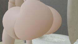3d 3d_(artwork) ass big_ass big_breasts blonde_female blonde_hair breasts catmario157 completely_nude completely_nude_female female miss_delight miss_delight_(octal) poppy_playtime pussy sitting_on_toilet source_filmmaker tagme teacher toilet toilet_use