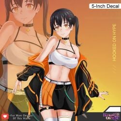 1girls 2d 2d_(artwork) 2d_artwork bare_belly bare_chest bare_hands bare_midriff bare_navel bare_shoulders bare_skin belly belly_button belt big_breasts black-haired_female black_choker black_coat black_fingernails black_hair black_jacket black_nail_polish black_nails black_skirt breasts busty busty_female busty_girl busty_teen choker cleavage coat collarbone curvaceous curvaceous_body curvaceous_female curvaceous_figure curvaceous_hips curvaceous_teen curvy curvy_body curvy_female curvy_figure curvy_hips curvy_teen digital digital_art digital_drawing digital_drawing_(artwork) digital_media digital_media_(artwork) enen_no_shouboutai exposed_belly exposed_chest exposed_midriff exposed_navel exposed_shoulders exposed_skin female female_focus female_only fingernails fingers fire_force gradient_background hair_between_eyes hair_clip hair_clips hairclip hairclips head_tilt high_resolution highres hookedonhype hourglass_figure jacket kotatsu_tamaki large_boobs large_breasts lean_figure legwear linea_alba lips long_hair looking_at_viewer midriff nail_polish nails narrow_waist navel open_coat open_jacket orange-eyed_female orange_background orange_coat orange_eyes orange_jacket orange_skirt plump_breasts shoulders simple_background skirt slender_body slender_waist slim_waist solo standing stockings stomach teen_girl teenage_girl teenage_tits teenager thigh_highs thighhighs thighs tilted_head twintails twintails_(hairstyle) upper_body white_legwear white_pupils white_stockings white_thigh_highs white_thighhighs wide_hips young_female young_woman