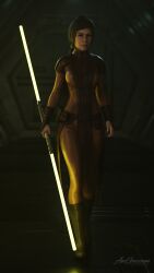 3d aw-gazzam bastila_shan knights_of_the_old_republic lightsaber star_wars
