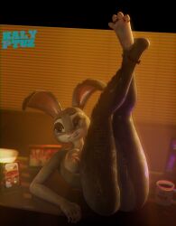 1girls 3d 4_toes 5_fingers absurdres anklet aspect_ratio ass biting_lip blush bunny_ears bunny_girl cheating cheating_wife chromatic_aberration clitoris desk disney exibitionism feet feet_up female female_only foot_fetish furry furry_ears furry_female furry_only furry_tail goddess judy_hopps kalyptuz long_ears looking_at_viewer naked_female nipples nude nude_female office office_desk office_lady open_legs perky_breasts perky_nipples pink_nipples pink_pussy pinup pinup_girls pinup_pose purple_eyes pussy rabbit rabbit_ears rabbit_girl rabbit_tail saliva saliva_string saliva_trail smile smug solo sweat toe_ring toenail_polish toenails toes wet wet_body wet_pussy white_nails zootopia