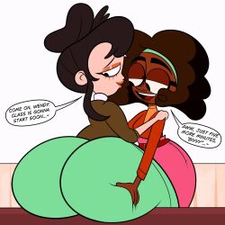 miss bivvins from ollie and scoops by altzegoz (artist)