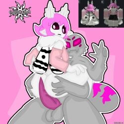 1boy 1girls artist_name ass butterfly female julian_cohen male penis pink_eyes pink_hair reference_image roblox roblox_avatar robloxian self_upload spider tagme white_body