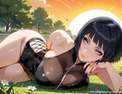 1female 1girls ai_generated ass ass bangs big_ass big_breasts big_breasts big_butt black_hair boruto:_naruto_next_generations breasts breasts cleavage female huge_ass huge_boobs huge_breasts huge_butt hyuuga_hinata kaistar large_ass large_boobs large_breasts large_butt light-skinned_female looking_away lying lying_down lying_on_ground lying_on_side medium_hair naruto naruto_(series) naruto_shippuden patreon solo solo_female solo_focus white_eyes white_skin