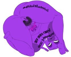 ass ass_focus bald_female big_ass big_breasts big_lips bimbo blind breasts eyeshadow forsaken_(roblox) hexagon lazy nipples original_character pubic_hair pubic_tattoo purple_body purple_skin pussy pussy_focus seenitallpea shortstack sleeping sleeping_nude sleepy smaller_female tattoo vai1et9irl writing_on_breasts writing_on_thigh