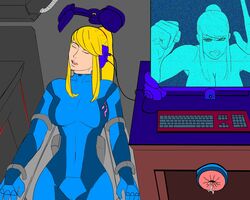 samus aran from metroid by aka6