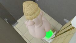3d 3d_(artwork) ass big_ass big_breasts blonde_female blonde_hair breasts catmario157 completely_nude completely_nude_female fart farting farting_in_toilet female miss_delight miss_delight_(octal) poppy_playtime pussy sitting_on_toilet source_filmmaker tagme teacher toilet toilet_use