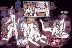 age_difference anal_sex balls bed bent_over brat breasts bulge_through_clothing cock_size_difference comic_page cuntboy daan_(fear_and_hunger) dripping_cum dripping_pussy drunk dry_humping eyepatch fear_and_hunger fear_and_hunger:_termina feet fingering fingers_in_pussy foreskin frottage full-package_cuntboy futanari hair_pulling handjob herm hermaphrodite human intersex lip_piercing male maleherm marina_(fear_and_hunger) mastectomy_scar multi_genitalia nipple_piercing penis pussy smoking top_surgery_scars trans_woman transfem transmasc uncircumcised vcomixcrunch venticomixcrunch