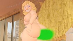 3d 3d_(artwork) ass big_ass big_breasts blonde_female blonde_hair breasts catmario157 completely_nude completely_nude_female fart fart_fetish farting female miss_delight miss_delight_(octal) poppy_playtime pussy source_filmmaker spanked_butt spanking spanking_own_ass spanking_own_butt tagme teacher