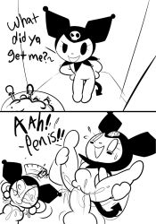 kuromi from sanrio by mark m