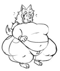 1girls anthro anthro_only bbw big_breasts breasts chubby chubby_female exposed_stomach female fully_clothed furry furry_only fursona glasses punkitt punkitt_(fursona) trans_woman trans_woman_(lore) werewolf werewolf_girl wide_hips wolf_ears wolf_girl wolf_tail wolfgirl9million