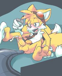 tails the fox from sega by redhixen