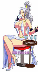 1girls breasts busty clothing cum cum_drinking dk_studios erect_nipples erect_nipples_under_clothes faceless_male handjob high_heels hourglass_figure jeane large_breasts lipstick penis silver_hair suikoden thighs voluptuous white_hair wine_glass