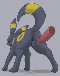 1boy 1girls 2015 after_sex anus ass black_fur blush closed_eyes cum cum_in_pussy cum_inside cum_on_ground cum_string digitigrade disembodied_penis eeveelution erection feet female feral from_behind from_behind_position furry grey_background interspecies koba male nintendo nude open_mouth paws penis pokemon pull_out pussy pussy_juice raised_tail rear_view sex simple_background solo_focus straight tail tongue tongue_out umbreon video_games wet