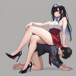 husband sitting sitting_on_person wife wife_and_husband