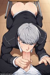 narukami yu from persona by kyorzart
