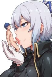 ai_generated atlus big_breasts blowjob blue_eyes breasts clothed_female_nude_male cum devil_survivor_2 dominant dominant_female domination ejaculation erection fellatio femdom forced giantess height_difference horny horny_female horny_male hotsuin_miyako large_breasts lips macro macro_female macrophilia megami_tensei mommy mommy_kink orgasm questionable_consent sex shin_megami_tensei short_hair side_view size_difference submissive submissive_male sucking sucking_penis white_hair