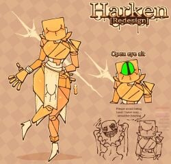 big_breasts big_eyes closed_eyes die_of_death_(roblox) harken_(die_of_death) heels justeg pursuer_(die_of_death) robe roblox thick_thighs thighs