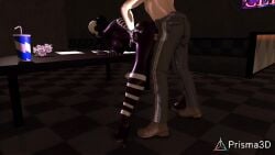 1boy 1girls anal_sex ass at black black_body body breasts eyes female five_nights_at_freddy's five_nights_at_freddy's_2 fnaf focus fuck_nights_at_frederika's hair heels interspecies legs light-skinned_male light_skin longer_than_30_seconds marionette_(fnaf) prisma3d puppet puppet_(fnaf) purple pussy sex sex_from_behind smiling smug solo straight tagme thick thighs video viewer
