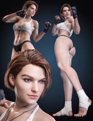 jill valentine from resident evil by lewdfinity
