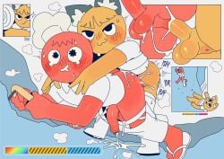 2025 :3 absurd_res anal anal_sex balls cat_boy cat_ears chef_hat climbing clothed clothed_sex clothing cum cum_in_ass cum_inside cumshot duo english_text falling femboy gameplay_mechanics gay gay_male genitals hi_res male male/male male_penetrating male_penetrating_male peak_(videogame) ra4s red_body sex simple_eyes slippers text user_interface yaoi yellow_body
