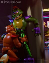 2boys 2males 3d 3d_(artwork) afterglownsfw alligator alligatorid animatronic anthro anthro_on_anthro anthrofied bear blowjob blowjob_only crocodile crocodilian crocodylid digital_media_(artwork) duo duo_focus erect_penis erection five_nights_at_freddy's gay gay_male gay_sex glamrock_freddy_(fnaf) machine male male/male male_anthro male_only mammal mammal_humanoid montgomery_gator_(fnaf) oral penile penis penis_in_mouth robot secret_sex sex sucking_penis tongue tongue_out