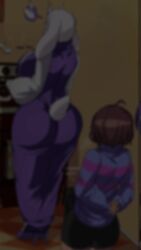 1boy 1girls 2023 2d 9:16 anthro ass ass_smothering balls big_ass big_breasts big_penis book breasts brown_hair brown_skin bubble_ass bubble_butt busty butt_crush buttcrush buttcrush_aftermath caprine captain_kirb captain_kirb_undertale_(style) chair clothing curvaceous curvy cute enormous_penis eyebrows eyebrows_visible_through_hair face_in_ass facesitting fat_ass female femboy femboy_frisk flowers forced frisk frisk_(undertale) glasses goat halloween head_in_ass horns huge_ass huge_breasts huge_thighs human human_male human_only indoors large_ass large_breasts legwear lewddmon longer_than_30_seconds maid_dress maid_outfit male milf mother nariaudios penis penis_in_stocking penis_in_thighhighs png reading robes shieldshroud sitting sitting_on_face sitting_on_person size_difference smothering smothering_ass sound tagme text text_box thick_ass thick_thighs thighs toriel unaware unaware_buttcrush undertale undertale_(series) undertale_captain_kirb_(style) veiny_penis vertical_video video wide_hips yellow_flowers